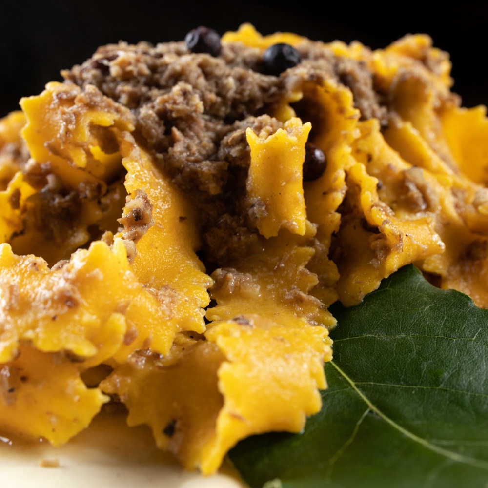 pappardelle ragù di cinghiale